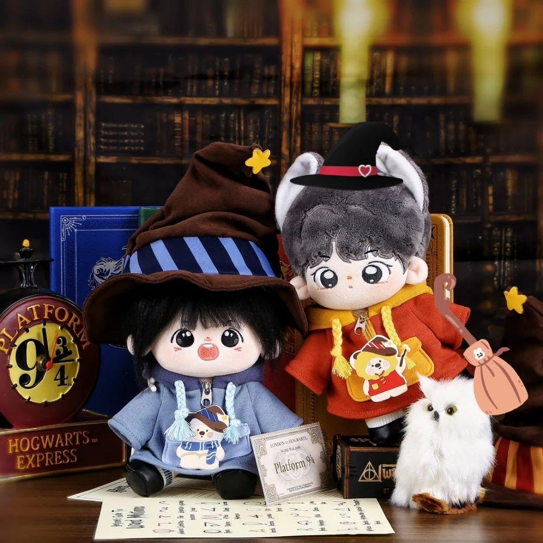 20cm完売レア限定魔法使い着せ替えぬいぐるみ服セット♪ 20cm ぬいぐるみ服 着せ替え 魔法使い 帽子 靴 フルセット ぬい